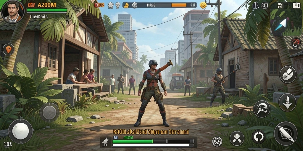 Screenshot utama A200M yang menampilkan gameplay Simulation yang menarik.