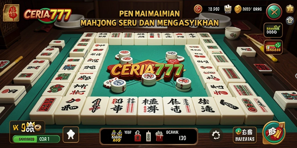 Tampilan gameplay CERIA777 yang menarik dan penuh warna.