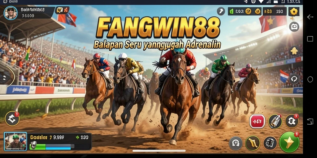Gameplay menegangkan dalam balapan seru di FANGWIN88.