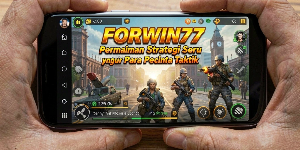 Tampilan gameplay menarik dan penuh strategi di FORWIN77.