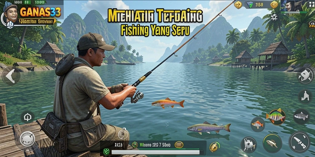 Tangkapan ikan yang memukau dalam gameplay GANAS33.