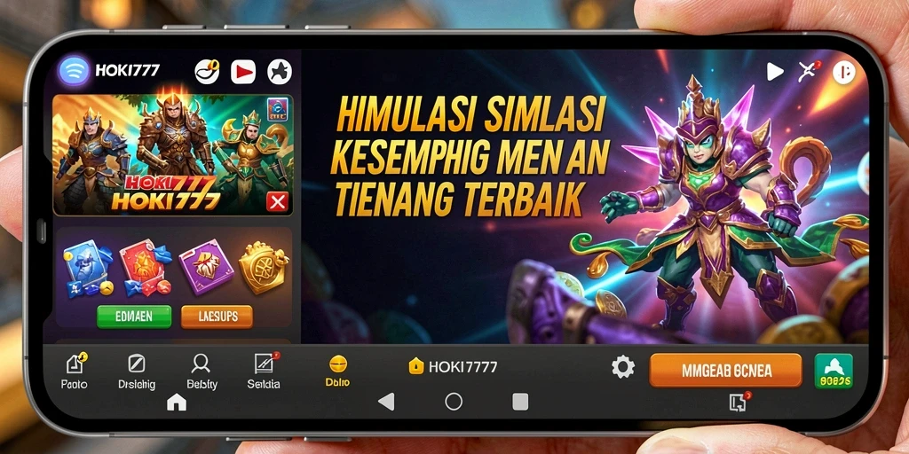 Tampilan gameplay HOKI777 yang seru dan menarik.