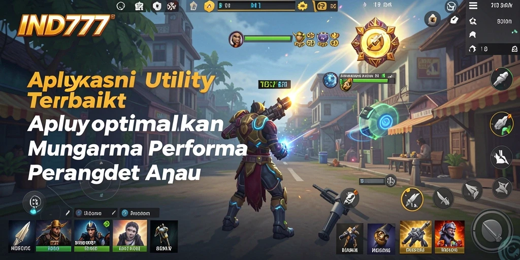 Tampilan antarmuka <strong>IND777</strong> yang intuitif untuk pengoptimalkan perangkat.