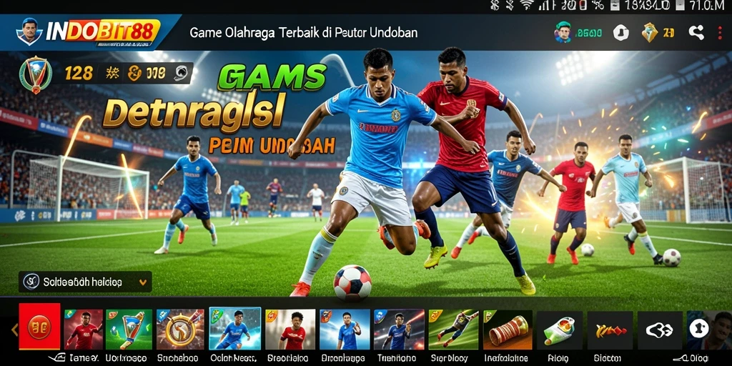 Tampilan gameplay yang seru dan interaktif dari INDOBIT88.