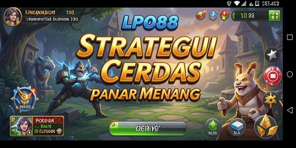 Tangkapan layar menunjukkan permainan strategi yang seru dan mendebarkan.