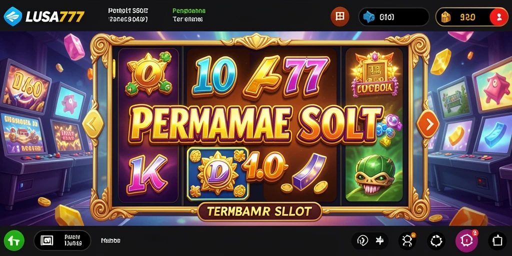 Screenshot utama LUSA777 menampilkan gameplay Slot yang seru dan interaktif.