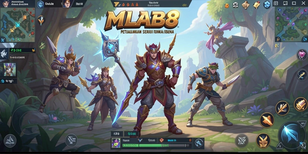 Tampilan menakjubkan dari gameplay Open World MLBB8.