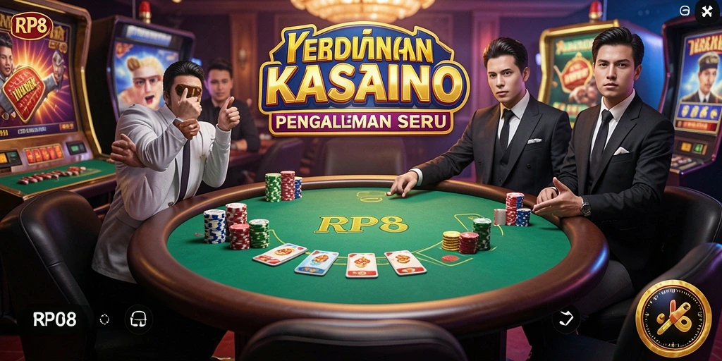 Tampilan gameplay yang seru dan menarik di RP8.