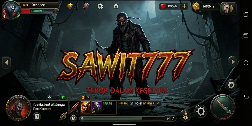Screenshot SAWIT777 menampilkan momen menegangkan dalam gameplay Horror.