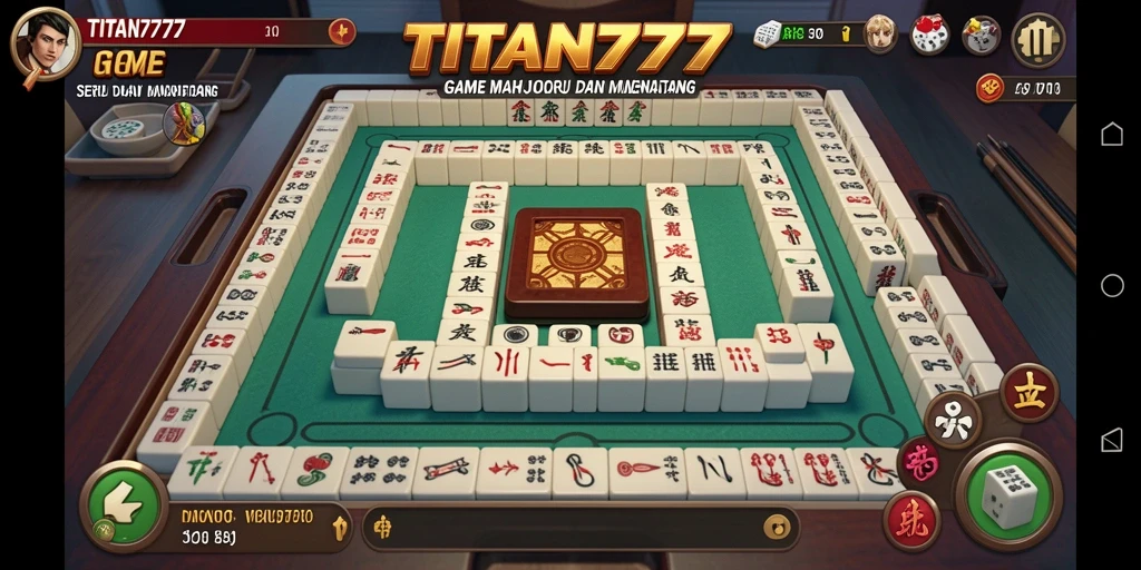 Tampilan gameplay seru dan menantang di TITAN777.