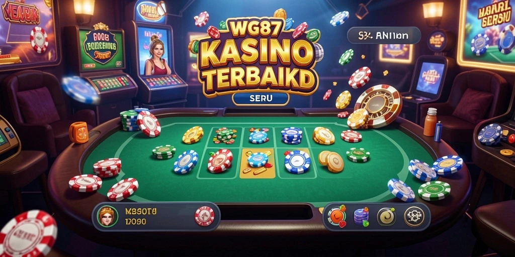Tampilan gameplay Kasino yang menarik dan penuh aksi di WG87.