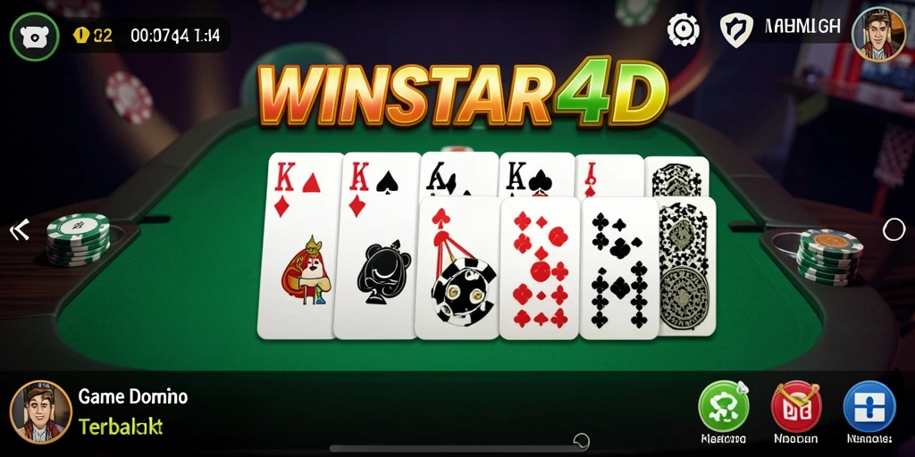 Screenshot gameplay WINSTAR4D yang menarik dan kompetitif.